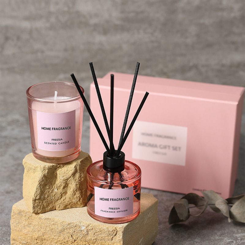 Home Fragrance Reed Diffuser Refill - Set Regalo Premium con Diffusore a