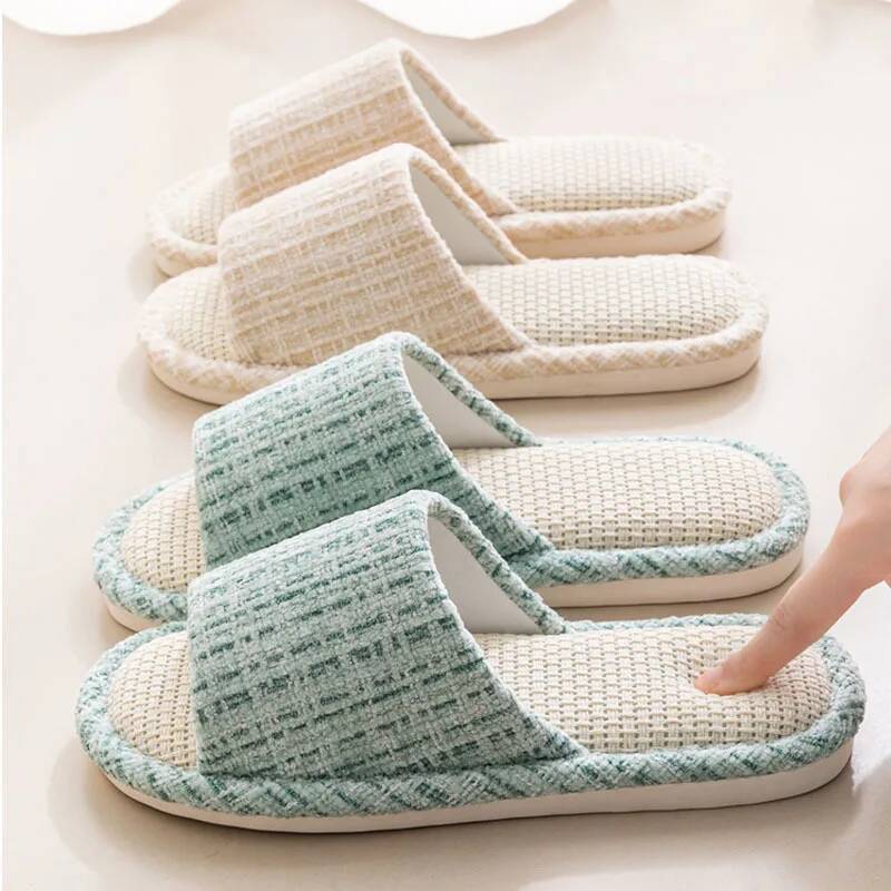 Home Fragrance Linen - Pantofole da donna Estate Nuove pantofole