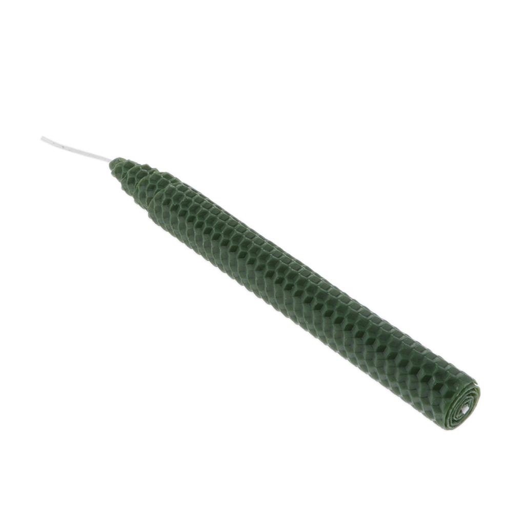Beeswax Taper Candle - Candele Artigianali in Cera d'Api Naturale,