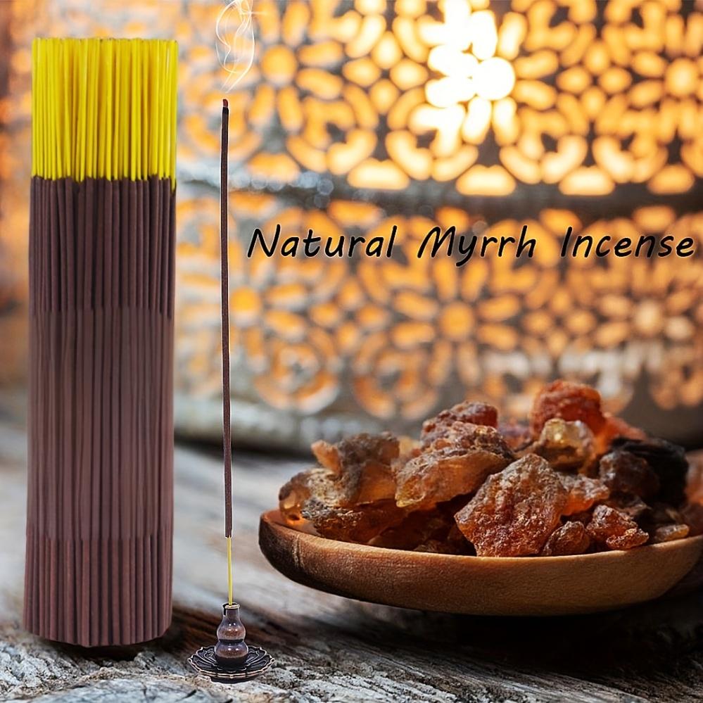 Smokeless Incense Stick - 0/120/280 pezzi, incenso mirra naturale, adatto