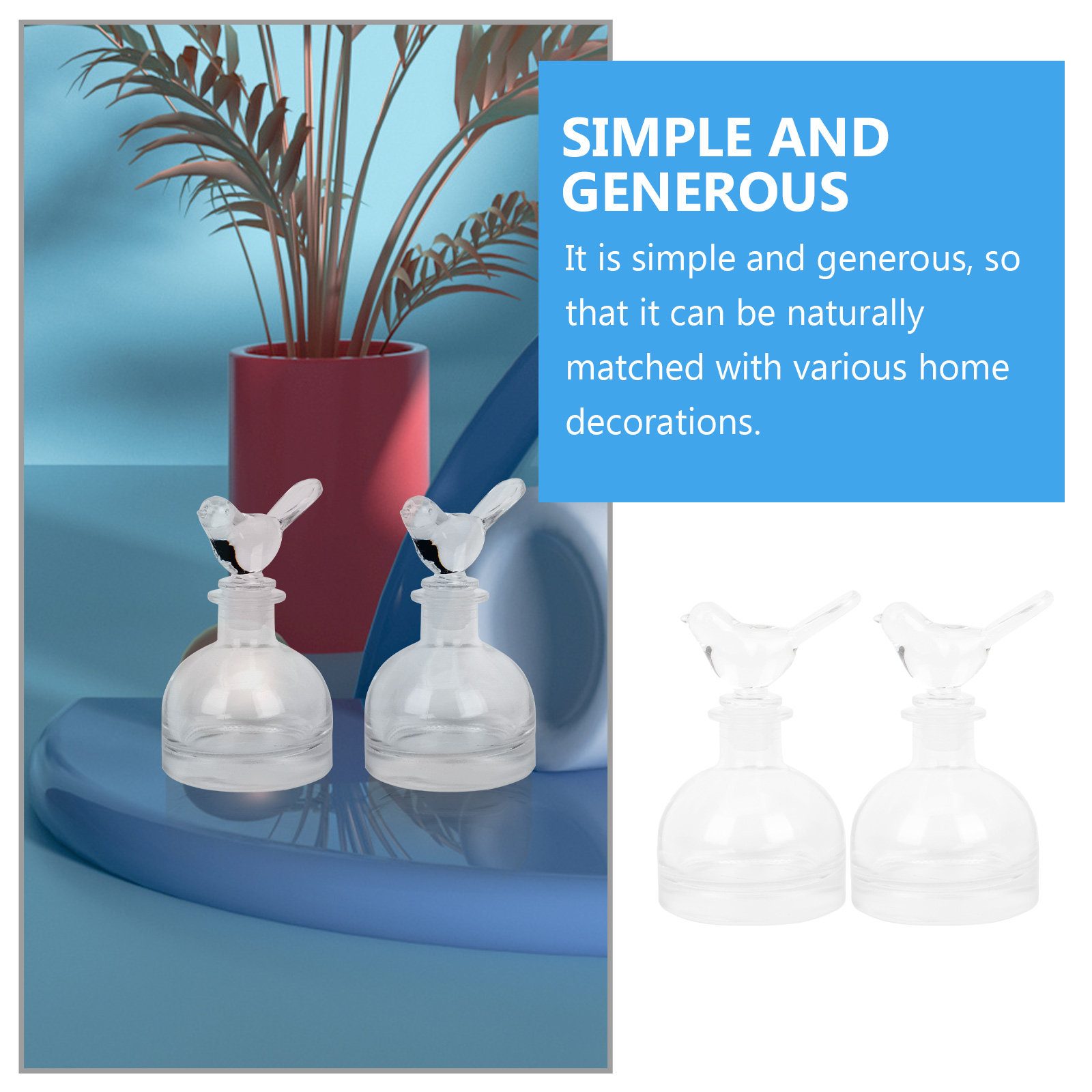 2 bottiglie di profumo in vetr - Home Fragrance Usa recensione e prezzo
