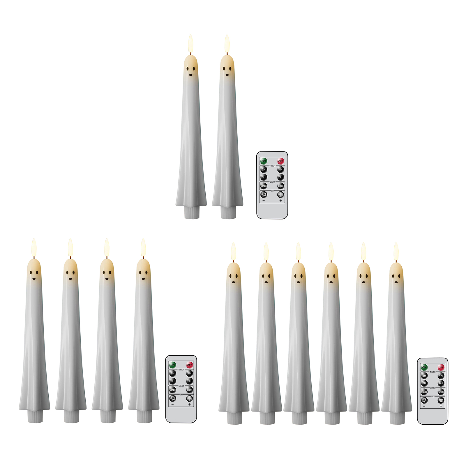 Candele coniche fantasma a for - Beeswax Taper Candle recensione e prezzo