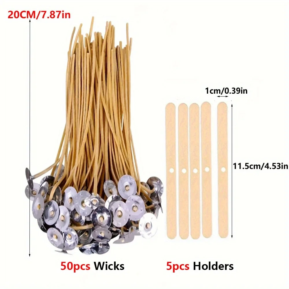 Stoppini per candele 50 pezzi  - Beeswax Taper Candle recensione e prezzo