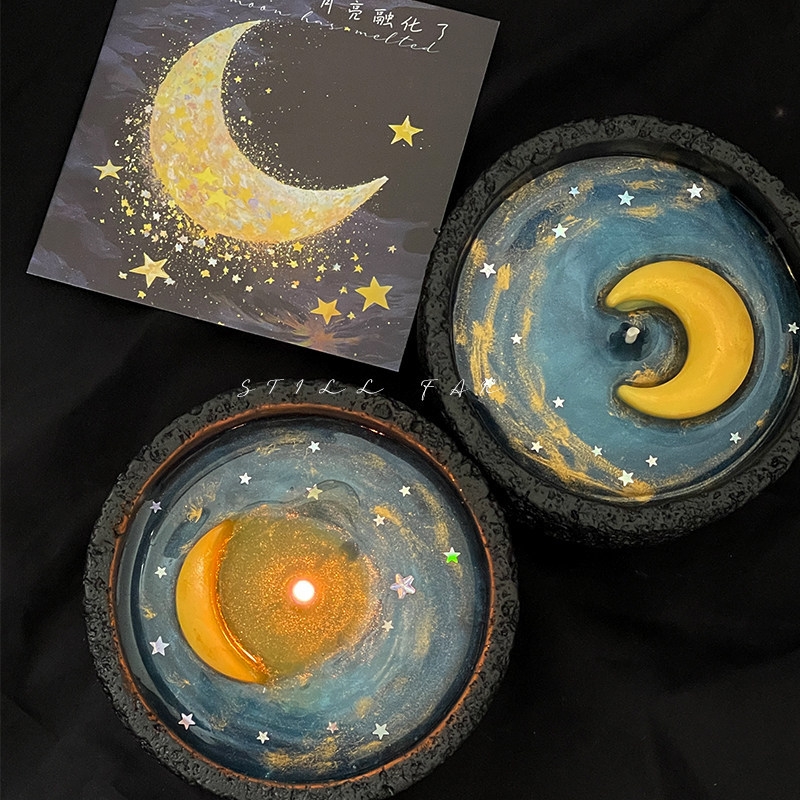 Candela Profumata Luna che si  - Beeswax Taper Candle recensione e prezzo