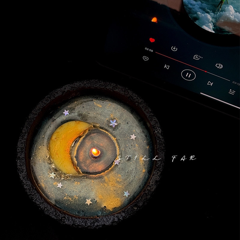 Candela Profumata Luna che si  - Beeswax Taper Candle recensione e prezzo