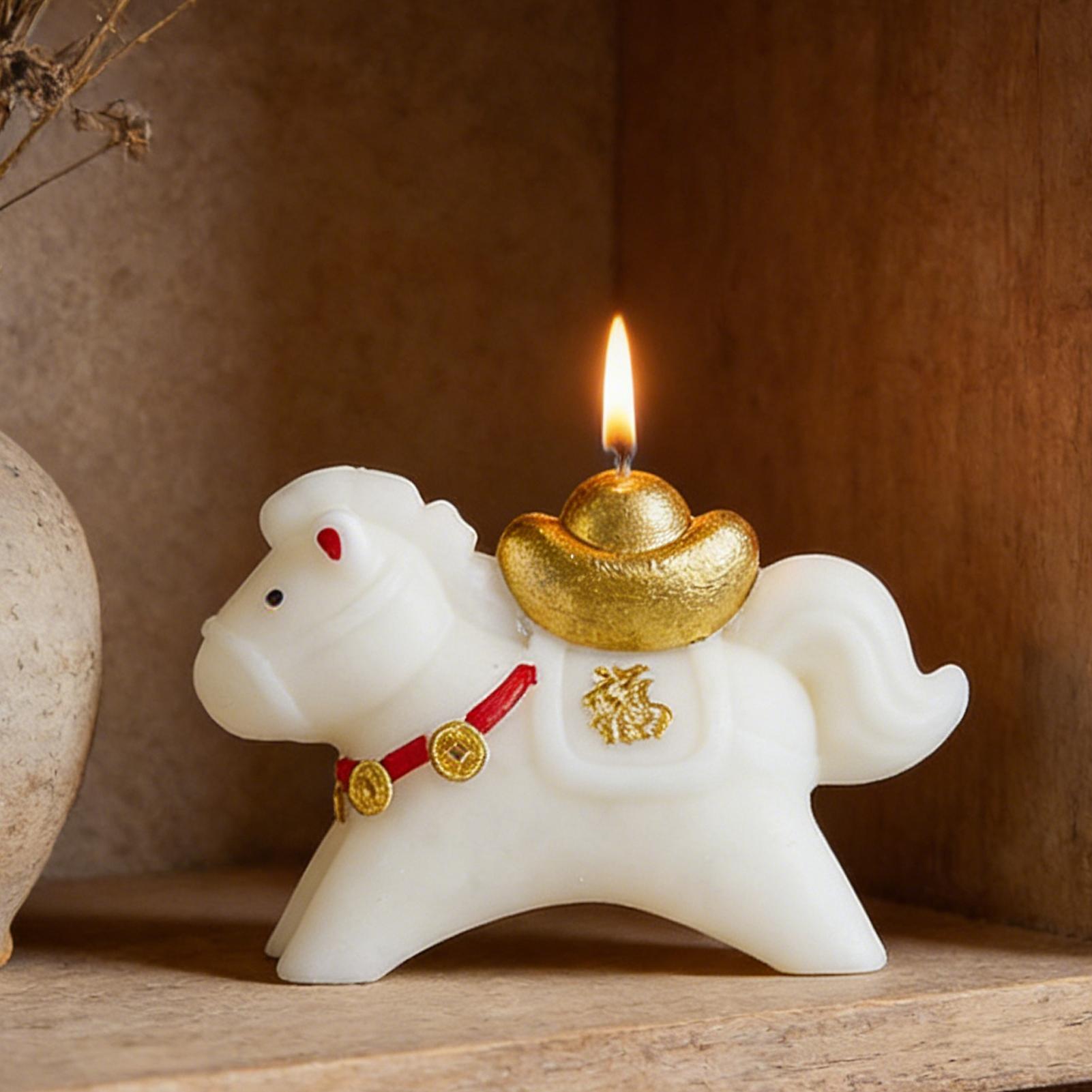 Candela Profumata a Forma di C - Beeswax Taper Candle recensione e prezzo